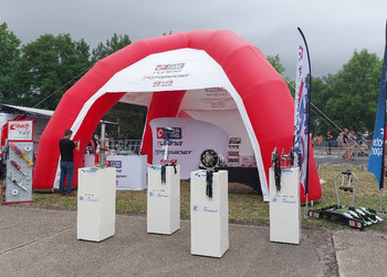 namiot pneumatyczny pająk