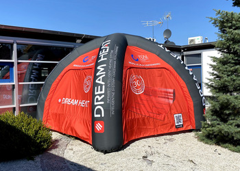 namiot pneumatyczny pająk