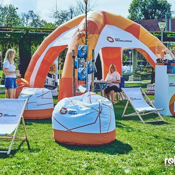 Reklama od A do Z - namiot i meble reklamowe od SPdesign