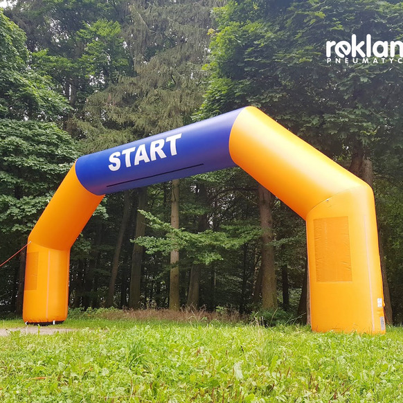 Otwórz się na sukces - dmuchane bramy z nadrukiem indywidualnym
